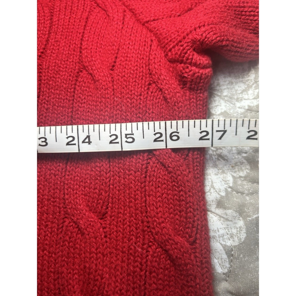 POLO BY RALPH LAUREN PONY MENS RED SWEATER 3XL 100% COTTON BLUE Pony - Picture 9 of 10